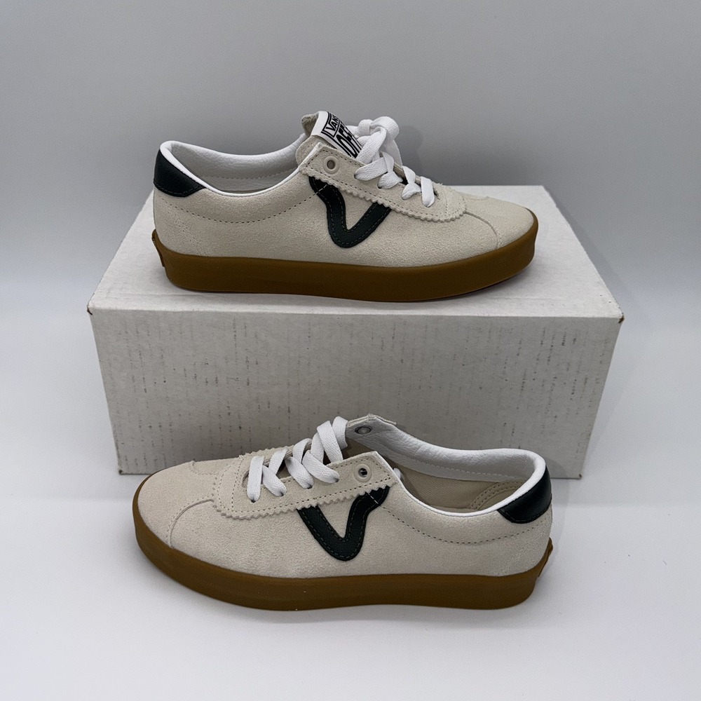 NEW Vans Sport Low Gum Turtle Dove Suede Women's 6 Men's 4.5 VN000D1P89F US